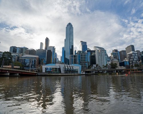Melbourne Southbank precinct view